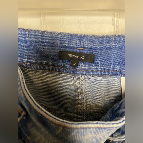 RW & Co. Denim pencil skirt - Picture 4 of 4